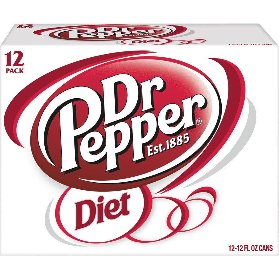 Diet Dr Pepper Soda - Easy Pour