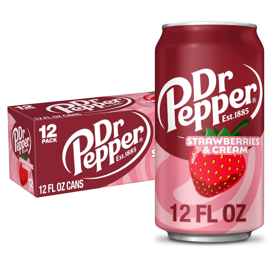 Dr Pepper Strawberries & Cream Soda - Home Pick